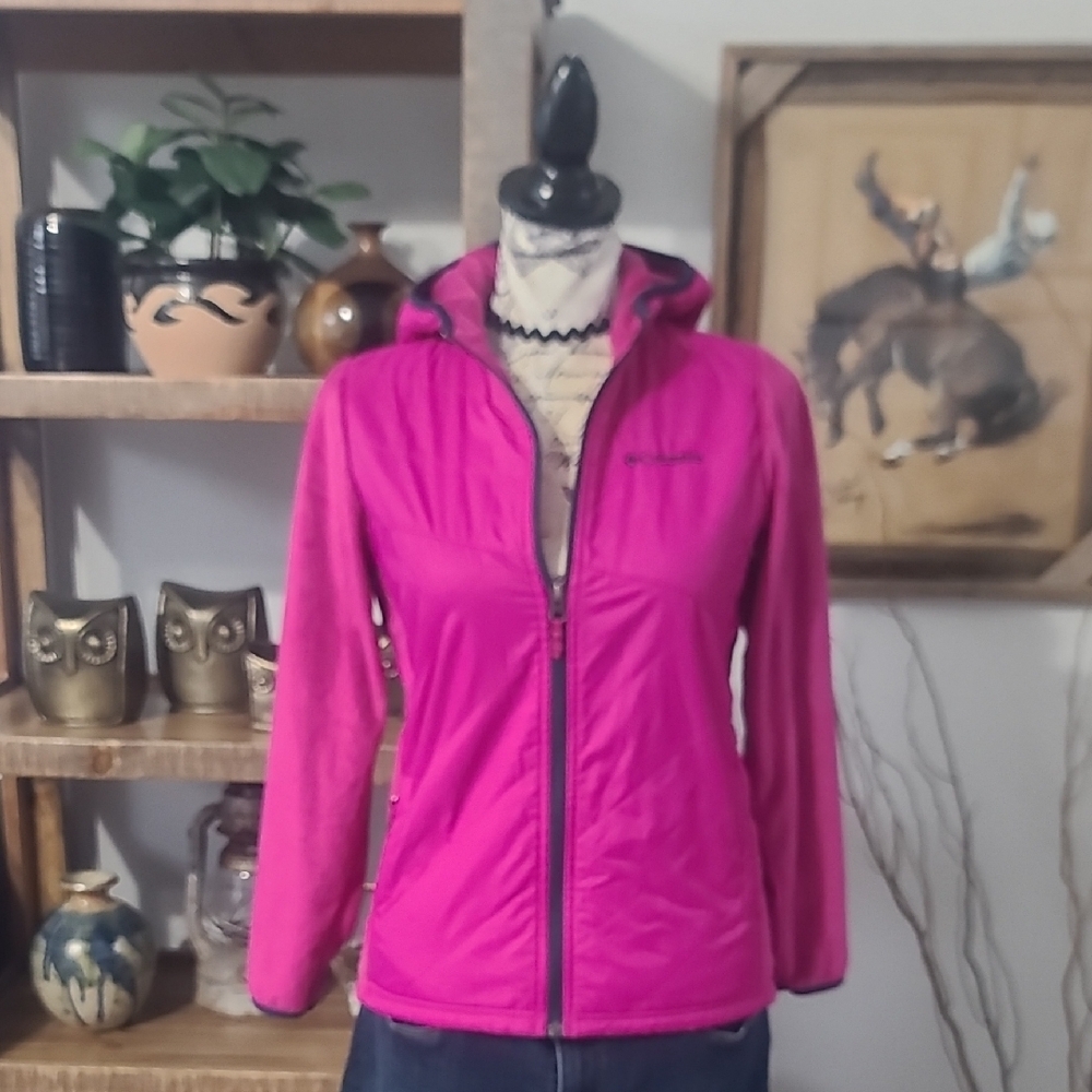 Columbia Kids Magenta Hooded Jacket